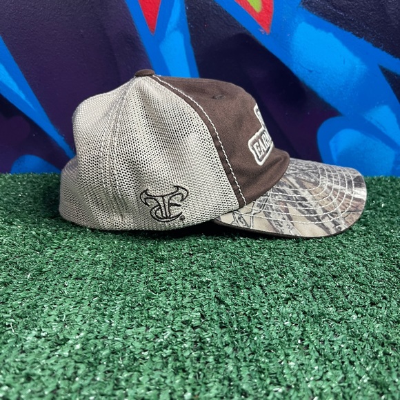 Signed Dale Earnhardt Jr Brown Camo Trucker Hat - Picture 5 of 7